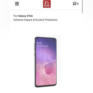 Zagg Invisible Shield Hybrid Glass Phone Protector